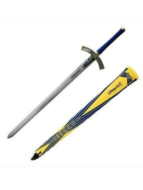 NWT Fate Stay Night Saber Lily Avalon Excalibur Sword Blade Cosplay Anime Metal